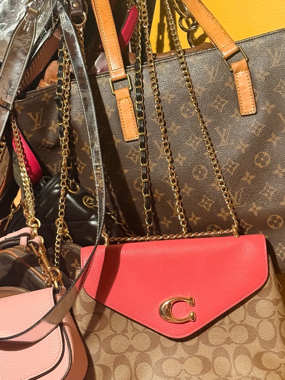 Coach Signature Shoulder Bag   SHOP ALCHOLIC try to clean my closet this 2026
